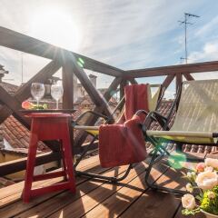 Отель Rialto Rooftop Terrace Loft Италия, Венеция - отзывы, цены и фото номеров - забронировать отель Rialto Rooftop Terrace Loft онлайн балкон