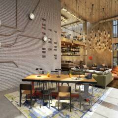 Отель Moxy Washington, DC Downtown питание