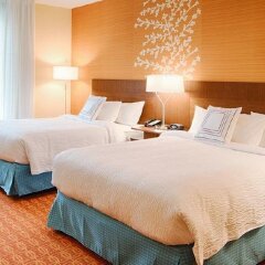 Отель Fairfield Inn & Suites by Marriott Columbus Dublin комната для гостей фото 5
