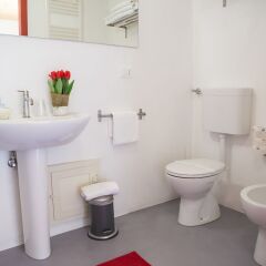 Отель Guest House del Conte Италия, Фонди - отзывы, цены и фото номеров - забронировать отель Guest House del Conte онлайн ванная фото 3