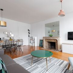 Апартаменты Sorbonne - Luxembourg Gardens Apartment комната для гостей фото 3