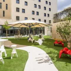 Отель JO&JOE Paris - Gentilly Hotel - Hostel Франция, Париж - отзывы, цены и фото номеров - забронировать отель JO&JOE Paris - Gentilly Hotel - Hostel онлайн терраса/патио фото 2