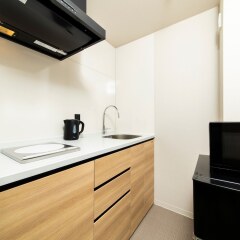 Отель ALPHABED INN Fukuoka Ohori Park Фукуока в номере