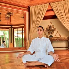 Отель Zazen Boutique Resort And Spa Самуи фитнесс-зал