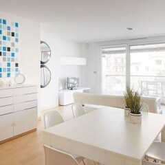 Отель Hondarribi 141B Apartment by FeelFree Rentals Испания, Фуэнтеррабиа - отзывы, цены и фото номеров - забронировать отель Hondarribi 141B Apartment by FeelFree Rentals онлайн комната для гостей фото 3