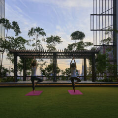 Oasia Hotel Downtown Singapore фитнесс-зал фото 2