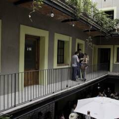 Отель Downtown Beds - Hostel Мексика, Мехико - отзывы, цены и фото номеров - забронировать отель Downtown Beds - Hostel онлайн балкон