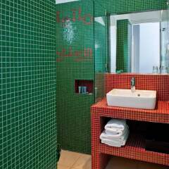Acqua Vatos Santorini Hotel ванная фото 2