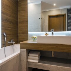 Отель Patio Hotel Польша, Вроцлав - отзывы, цены и фото номеров - забронировать отель Patio Hotel онлайн ванная фото 2