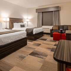 Отель Best Western Plus Airport Inn & Suites Канада, Саскатун - отзывы, цены и фото номеров - забронировать отель Best Western Plus Airport Inn & Suites онлайн комната для гостей фото 3