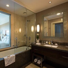Istanbul Marriott Hotel Asia Турция, Стамбул - отзывы, цены и фото номеров - забронировать отель Istanbul Marriott Hotel Asia онлайн ванная