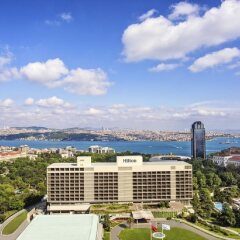 Hilton Istanbul Bosphorus Турция, Стамбул - 5 отзывов об отеле, цены и фото номеров - забронировать отель Hilton Istanbul Bosphorus онлайн пляж фото 2