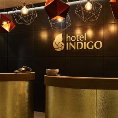 Отель Indigo Dresden - Wettiner Platz Германия, Дрезден - отзывы, цены и фото номеров - забронировать отель Indigo Dresden - Wettiner Platz онлайн интерьер отеля