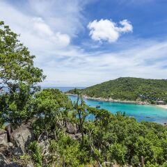 Отель Baan Talay Koh Tao пляж фото 2