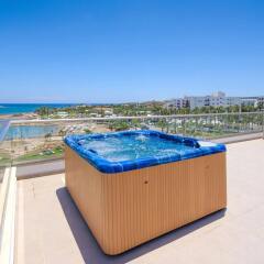 Отель Panorama Penthouse Кипр, Протарас - отзывы, цены и фото номеров - забронировать отель Panorama Penthouse онлайн бассейн