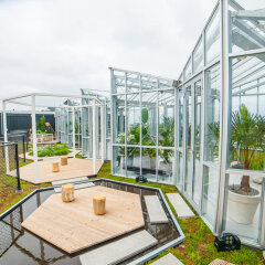 Отель Zoku Amsterdam балкон