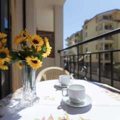 Апартаменты Cosy Studio with Kitchen & Balcony балкон