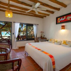 Отель Beachfront Hotel La Palapa - Adults Only Мексика, Остров Ольбокс - отзывы, цены и фото номеров - забронировать отель Beachfront Hotel La Palapa - Adults Only онлайн комната для гостей фото 3