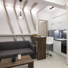 Отель Spiegel Small Flat White Tower Греция, Салоники - отзывы, цены и фото номеров - забронировать отель Spiegel Small Flat White Tower онлайн комната для гостей фото 3