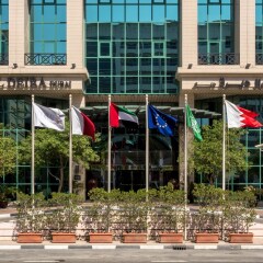 Отель Coral Deira Дубай приотельная территория