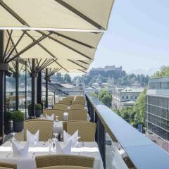 Отель IMLAUER Hotel Pitter Salzburg Австрия, Зальцбург - 7 отзывов об отеле, цены и фото номеров - забронировать отель IMLAUER Hotel Pitter Salzburg онлайн балкон