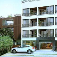 Отель The Kris Residence городской автобус