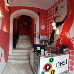 Отель Red Nest Hostel Испания, Валенсия - отзывы, цены и фото номеров - забронировать отель Red Nest Hostel онлайн интерьер отеля