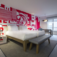 Отель Radisson RED Brussels 4* Стандартный номер с разными типами кроватей фото 18