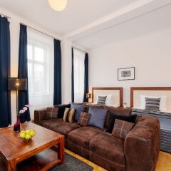 Отель Old town square premium apartments Чехия, Прага - отзывы, цены и фото номеров - забронировать отель Old town square premium apartments онлайн комната для гостей фото 3