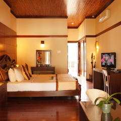 Отель Vinh Hung Riverside Resort & Spa комната для гостей