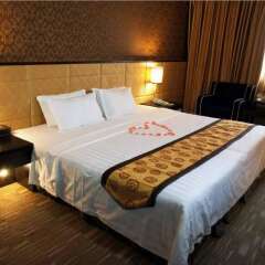 Отель Zhongshan Jinsha Business Hotel Китай, Чжуншань - отзывы, цены и фото номеров - забронировать отель Zhongshan Jinsha Business Hotel онлайн комната для гостей фото 2