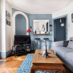 Апартаменты 1 Bedroom Apartment in 11th Arrondissement Paris комната для гостей фото 5