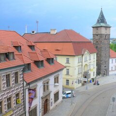 Отель Penzion U Salzmannu Пльзень балкон