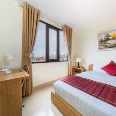 Апартаменты Granda Trung Hoa Apartment комната для гостей фото 5