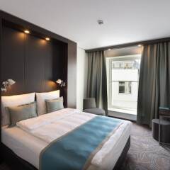 Отель Motel One Leipzig-Augustusplatz Германия, Лейпциг - отзывы, цены и фото номеров - забронировать отель Motel One Leipzig-Augustusplatz онлайн комната для гостей фото 5