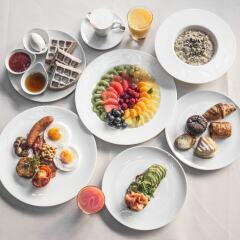 Square Nine Hotel Belgrade Белград питание