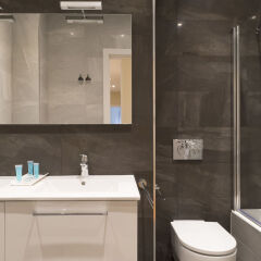 Отель Goikoa 5 Nautic - Iberorent Apartments Испания, Сан-Себастьян - отзывы, цены и фото номеров - забронировать отель Goikoa 5 Nautic - Iberorent Apartments онлайн ванная