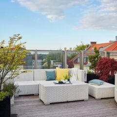 Отель Living Hotel Prinzessin Elisabeth by Derag Германия, Мюнхен - 1 отзыв об отеле, цены и фото номеров - забронировать отель Living Hotel Prinzessin Elisabeth by Derag онлайн балкон