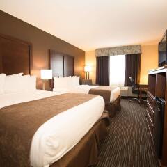 Отель Best Western Port Columbus США, Колумбус - отзывы, цены и фото номеров - забронировать отель Best Western Port Columbus онлайн комната для гостей фото 4