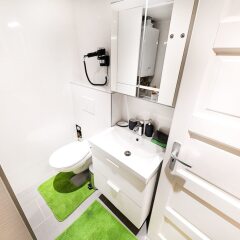 Отель Dfive Apartments - Downtown Forest Венгрия, Будапешт - отзывы, цены и фото номеров - забронировать отель Dfive Apartments - Downtown Forest онлайн ванная