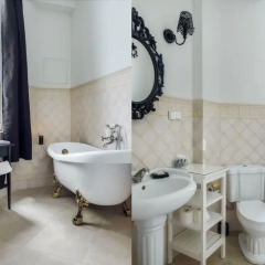 Апартаменты Royal Apartments Apartamenty Voyager Сопот ванная