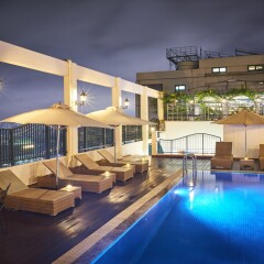 Отель Windsor Plaza Hotel Вьетнам, Хошимин - 1 отзыв об отеле, цены и фото номеров - забронировать отель Windsor Plaza Hotel онлайн бассейн фото 2