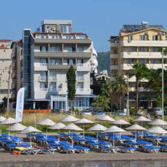 Отель Gold Kaya Otel Мармарис пляж фото 2