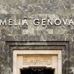 Отель Melia Genova Генуя вид на фасад