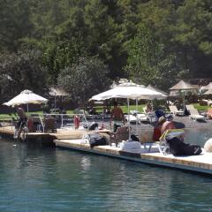 Alesta Yacht Hotel Турция, Фетхие - отзывы, цены и фото номеров - забронировать отель Alesta Yacht Hotel онлайн приотельная территория фото 2