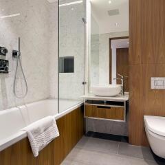 Отель Roman House Apartment Великобритания, Лондон - отзывы, цены и фото номеров - забронировать отель Roman House Apartment онлайн ванная