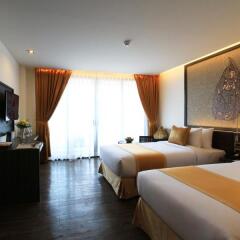 Отель The Beach Heights Resort 4* Номер Делюкс с различными типами кроватей фото 6