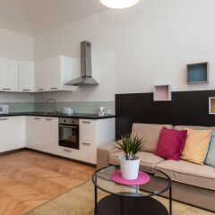Апартаменты Comfortable Prague Apartments комната для гостей фото 2