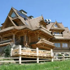 Отель Villa Miodula Косцелиско приотельная территория фото 2