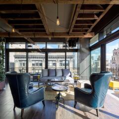 Gansevoort Park Hotel NYC интерьер отеля